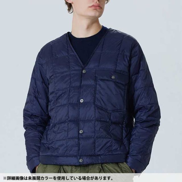 タイオン ダウンカーディガン TAION (101CJ ) DOWN WORK CARDIGAN ダウンワークカーディガン ユニセックス [230921]