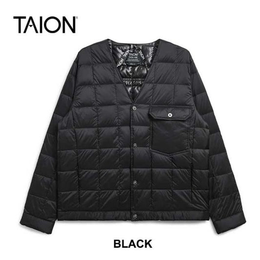 タイオン ダウンカーディガン TAION (101CJ ) DOWN WORK CARDIGAN ダウンワークカーディガン ユニセックス [230921]