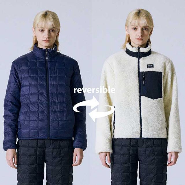 タイオン ダウンジャケット  TAION (R102MB) DOWN×BOA REVERSIBLE DOWN JK マウンテン リバーシブル ダウン×ボア ジャケット アウター [230930]
