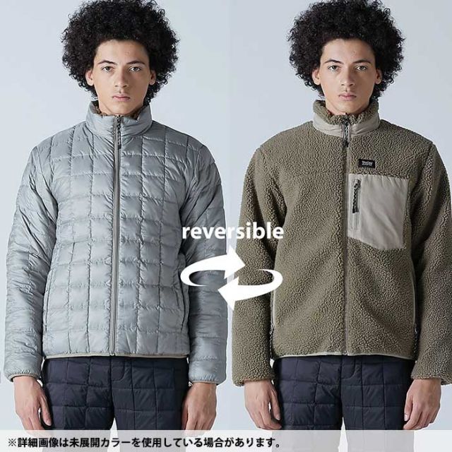 タイオン ダウンジャケット  TAION (R102MB) DOWN×BOA REVERSIBLE DOWN JK マウンテン リバーシブル ダウン×ボア ジャケット アウター [230930]