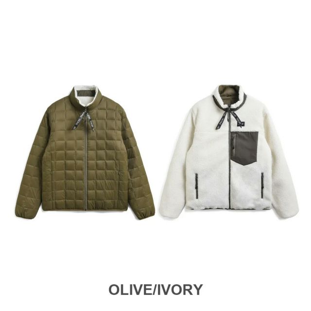 タイオン ダウンジャケット  TAION (R102MB) DOWN×BOA REVERSIBLE DOWN JK マウンテン リバーシブル ダウン×ボア ジャケット アウター [230930]