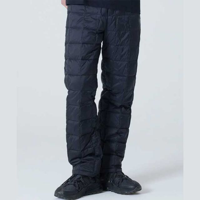 タイオン TAION ダウンパンツ 131RS REGULAR STRAIGHT DOWN PANTS メンズ ボトムス レギュラーフィット 800FP アウトドア ルームウェア S / M / L / XL