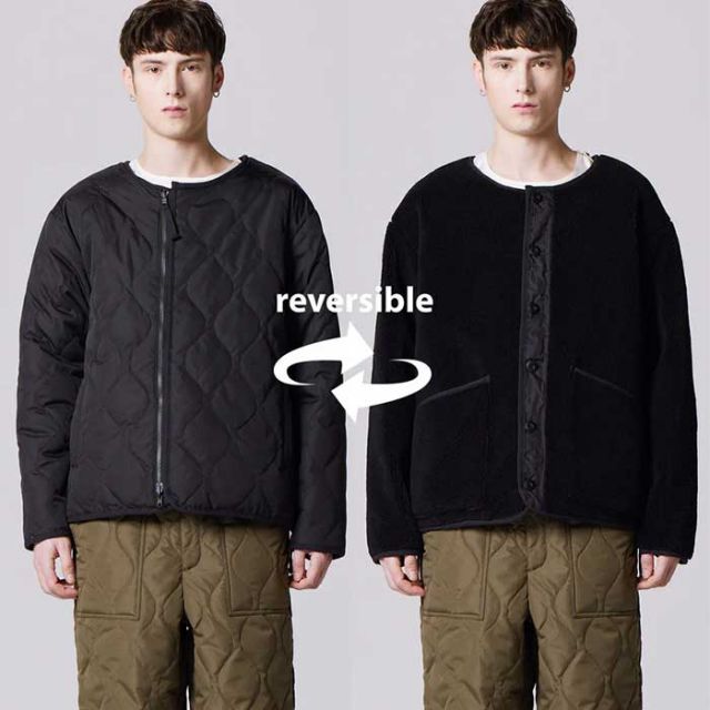 TAION R104BML MILITARY R CREW NECK DOWN JKT