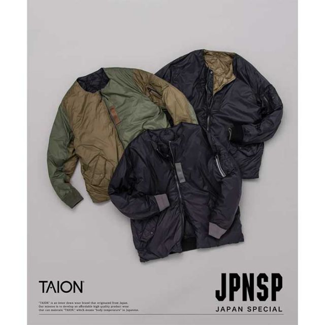 TAION JK02JS REVERSIBLE MA-1 TYPE INNER JK