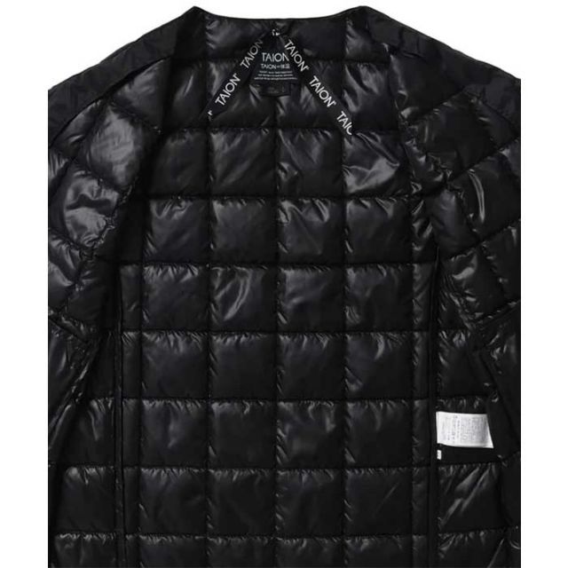 TAION CREW NECK BUTTON DOWN JKT