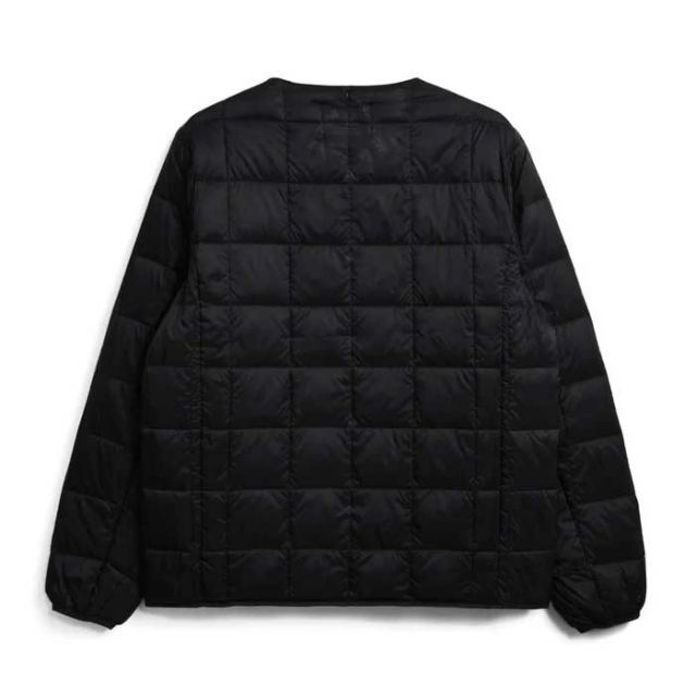 TAION CREW NECK BUTTON DOWN JKT