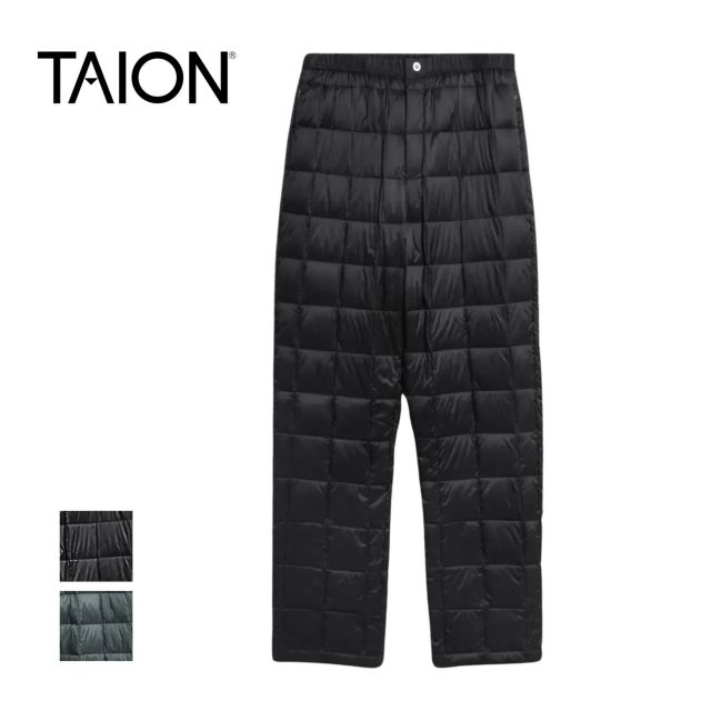 TAION REGULAR STRAIGHT DOWN PANTS