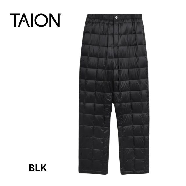 TAION REGULAR STRAIGHT DOWN PANTS
