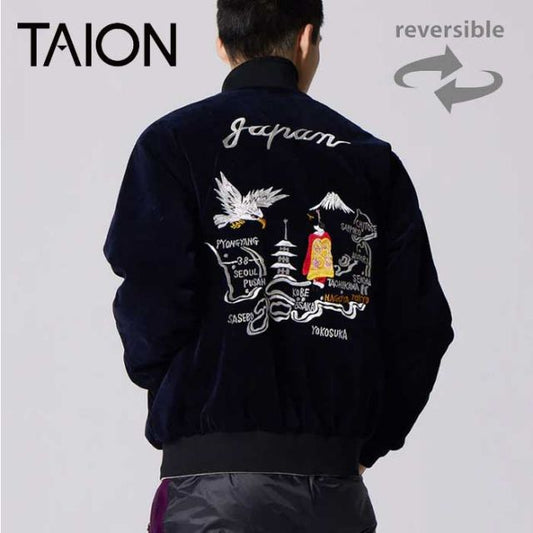 TAION REVERSIBLE "SKAJAN" DOWN JACKET