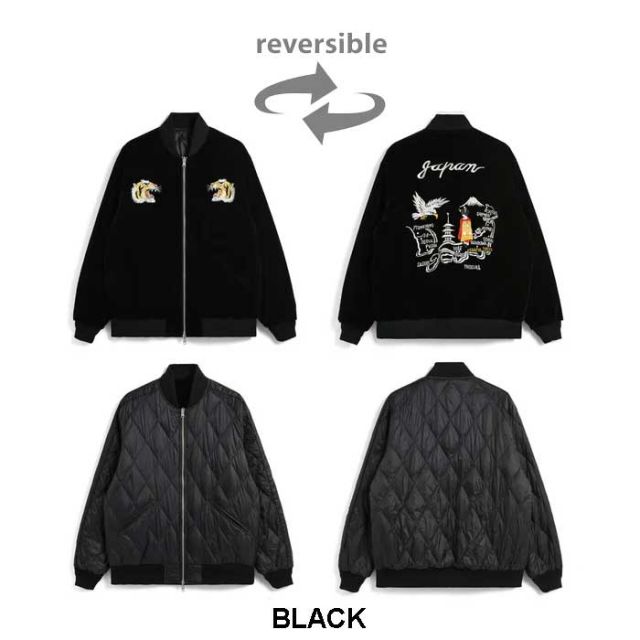 TAION REVERSIBLE "SKAJAN" DOWN JACKET