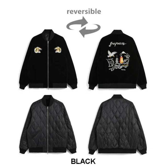 TAION REVERSIBLE "SKAJAN" DOWN JACKET