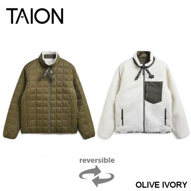 TAION MOUNTAIN RIVERSIBLE DOWN×BOA HI NEC