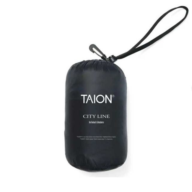 TAION CITY “PACKABLE” HOOD LONG DOWN JACKET
