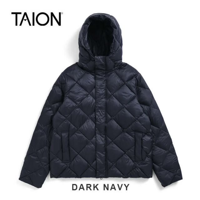 TAION 106JKCI CITY “PACKABLE” HOOD DOWN JACKET