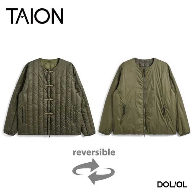 TAION JK01JS REVERSIBLE CHINA BUTTON INNERDOWN