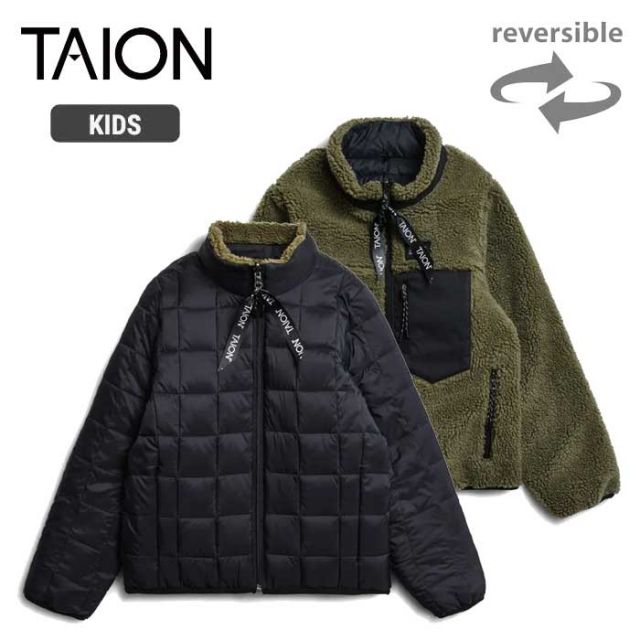 TAIONKS KR102MB KIDS R/S DOWN×BOA HI NECK