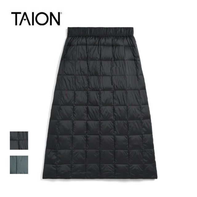TAION W150LS BASIC SEMI-LONG DOWN SKIRT
