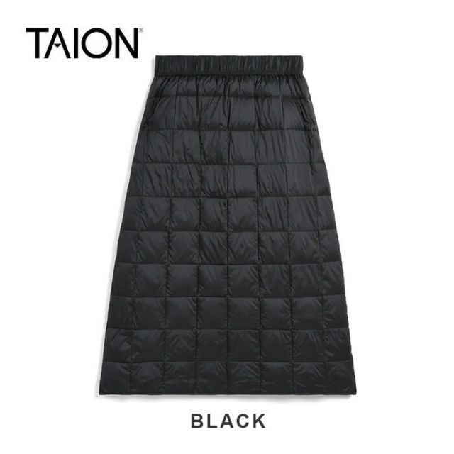 TAION W150LS BASIC SEMI-LONG DOWN SKIRT