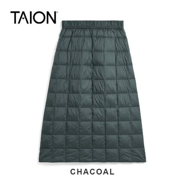 TAION W150LS BASIC SEMI-LONG DOWN SKIRT