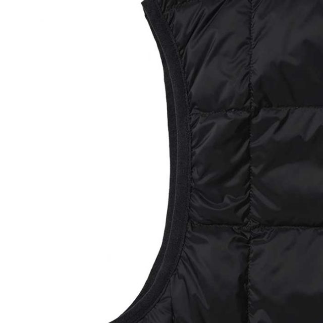 タイオン キッズ ダウンベスト TAION (Y004) CREW NECK BUTTON DOWN VEST クルーネックボタン ダウンベスト 子供 [230921]