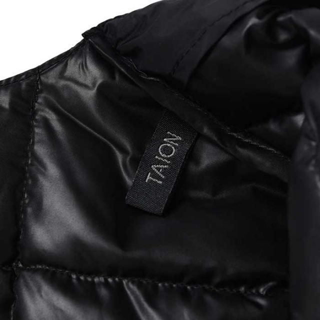 タイオン キッズ ダウンベスト TAION (Y004) CREW NECK BUTTON DOWN VEST クルーネックボタン ダウンベスト 子供 [230921]