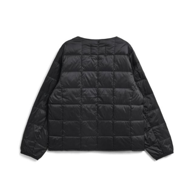 タイオン キッズ インナー ダウンジャケット TAION (Y104) CREW NECK BUTTON DOWN JKT ユース 150-160cm  [231027]