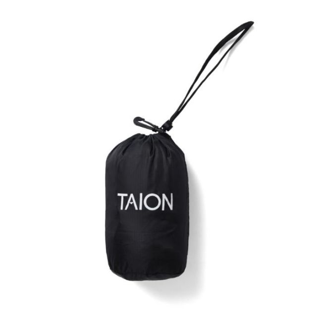 タイオン キッズ インナー ダウンジャケット TAION (Y104) CREW NECK BUTTON DOWN JKT ユース 150-160cm  [231027]