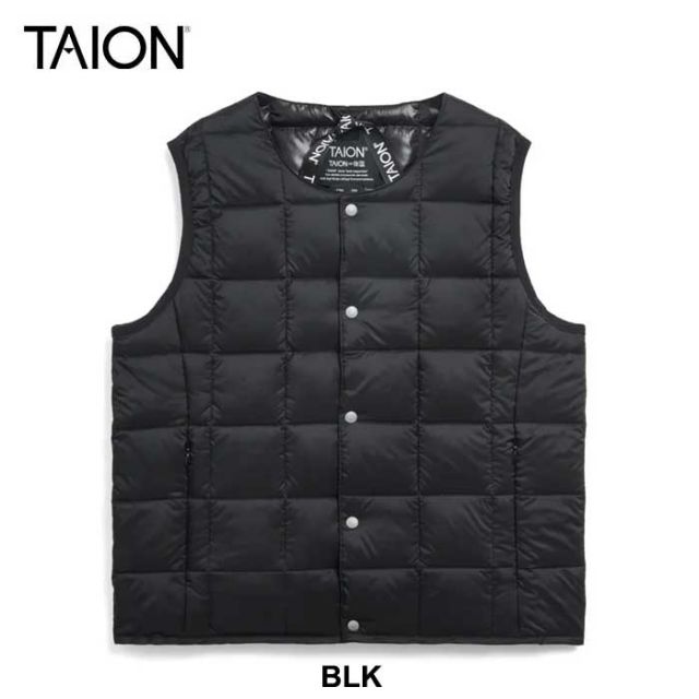 TAIONKS K004 KS CREW NECK BUTTON DOWN VEST