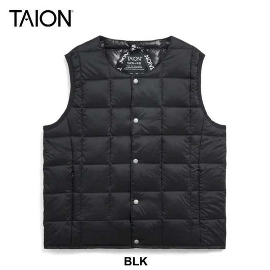 TAIONKS K004 KS CREW NECK BUTTON DOWN VEST