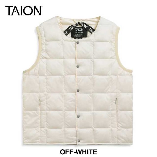 TAIONKS K004 KS CREW NECK BUTTON DOWN VEST