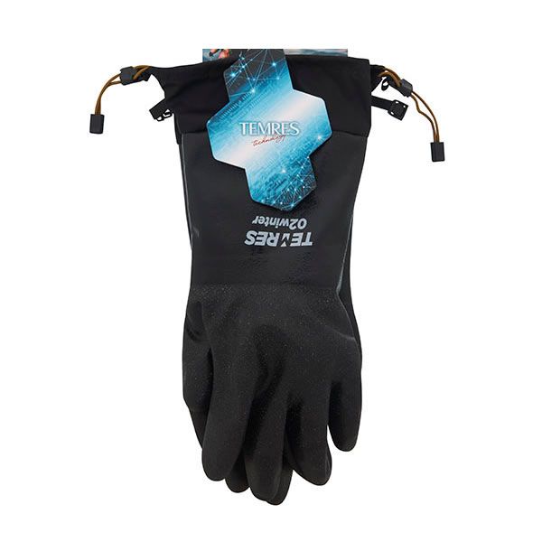 防水グローブ テムレス SHOWA TEMRES 02 WINTER BLK (LL) glove メンズ レディース スキー バイク (231128)