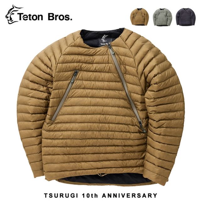 ティートンブロス ツルギ ダウンジャケット10周年記念モデル Teton Bros TSURUGI 10TH DOWN JK ユニセックス ライトダウン TB233-14M[230927]