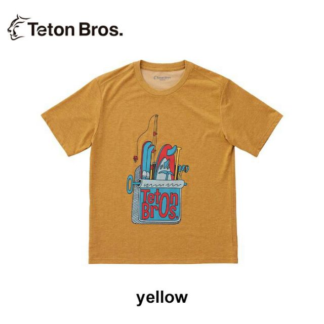 Teaton Bros. ティートンブロス ティートン tシャツ TB Sardines Tee (Men) tシャツ 半袖 メール便 (240328)