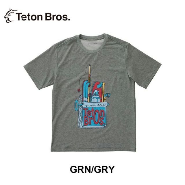 Teaton Bros. ティートンブロス ティートン tシャツ TB Sardines Tee (Men) tシャツ 半袖 メール便 (240328)