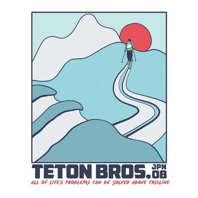 Teton Bros. TB ABOVE TREELINE L/S TEE