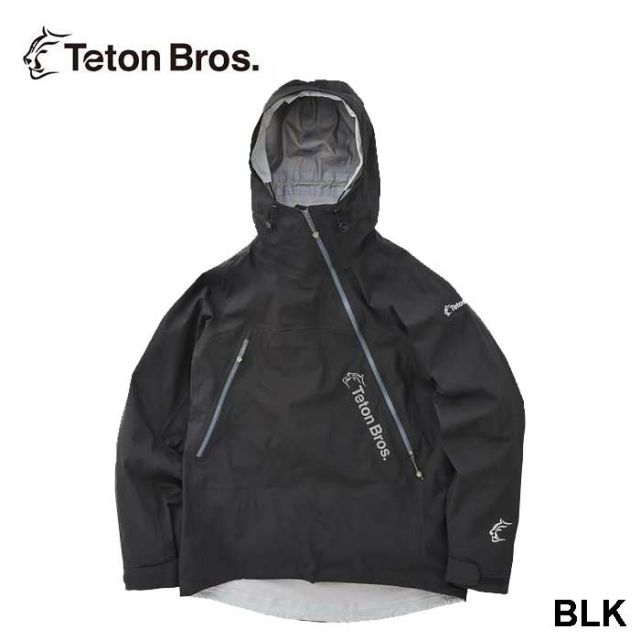 ティートンブロス ジャケット プルオーバー TETON BROS  24-25 TSURUGI JACKET ライトグレー メンズ レディース ユニセックス シェル スキー スノーボード 登山 クライミング M / L (241129)