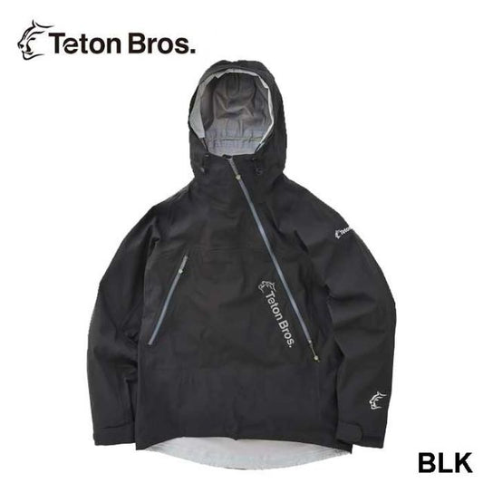 ティートンブロス ジャケット プルオーバー TETON BROS  24-25 TSURUGI JACKET ライトグレー メンズ レディース ユニセックス シェル スキー スノーボード 登山 クライミング M / L (241129)