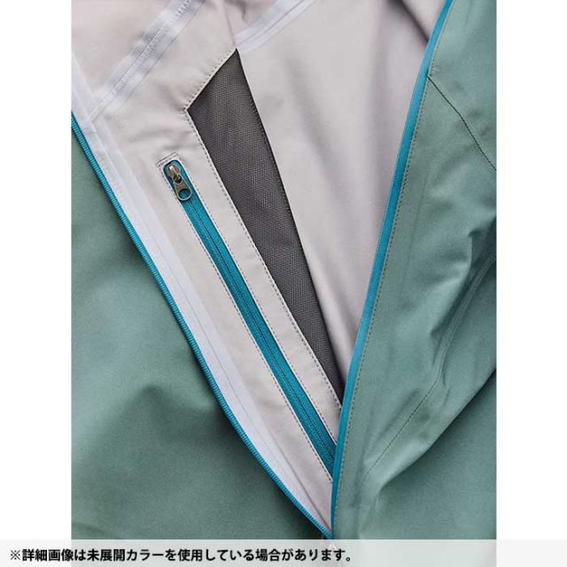ティートンブロス ジャケット プルオーバー TETON BROS  24-25 TSURUGI JACKET ライトグレー メンズ レディース ユニセックス シェル スキー スノーボード 登山 クライミング M / L (241129)