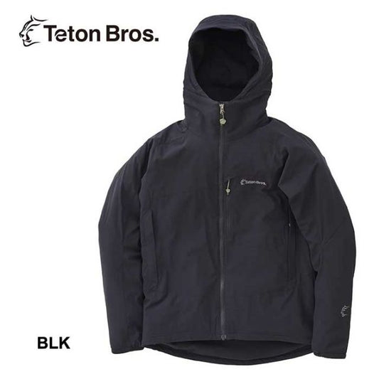 ティートンブロス パーカー TETON BROS WAPITI HOODY メンズ レディース ユニセックス ブラック グリーン インサレーション ミッドレイヤー アウター スキー スノーボード 登山 トレッキング S / M / L (241129)