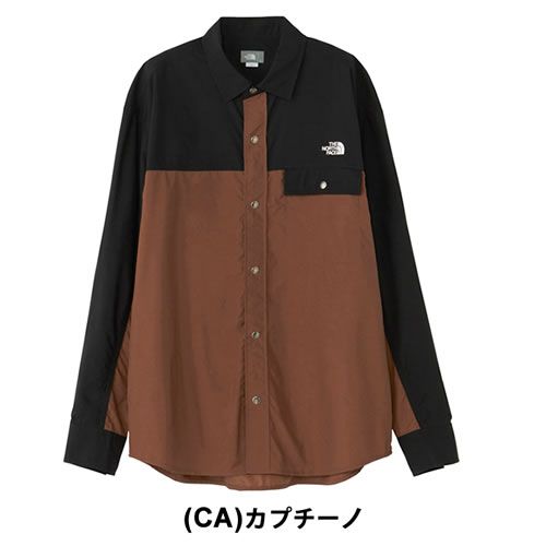 ザ・ノース・フェイス ヌプシシャツ THE NORTH FACE NR11961 L/S NUPTSE SHIRT 長袖 メンズ ナイロンシャツ 撥水 UVカット ユニセックス アウトドアシャツ 春秋アウター ボックスフィット  ノースフェイス (230812)