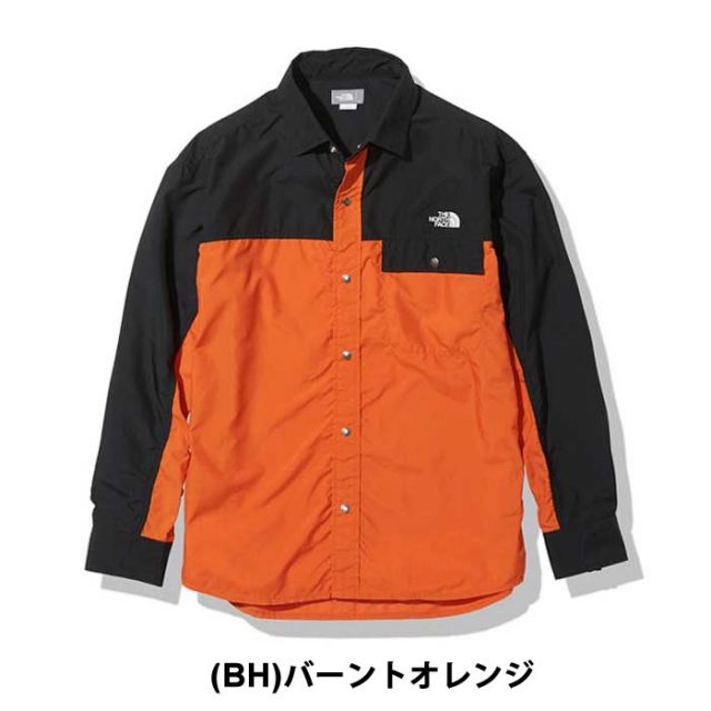 ザ・ノース・フェイス ヌプシシャツ THE NORTH FACE [ NR11961 ] L/S NUPTSE SHIRT  長袖 メンズ ナイロンシャツ 撥水 UVカット ユニセックス アウトドアシャツ 春秋アウター ボックスフィット [220605]