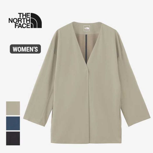 ザ・ノース・フェイス レディース カーディガン UVカット THE NORTH FACE NTW12262 WS TC LOUNGE CARDIGAN テックラウンジカーディガン (240310)ノースフェイス
