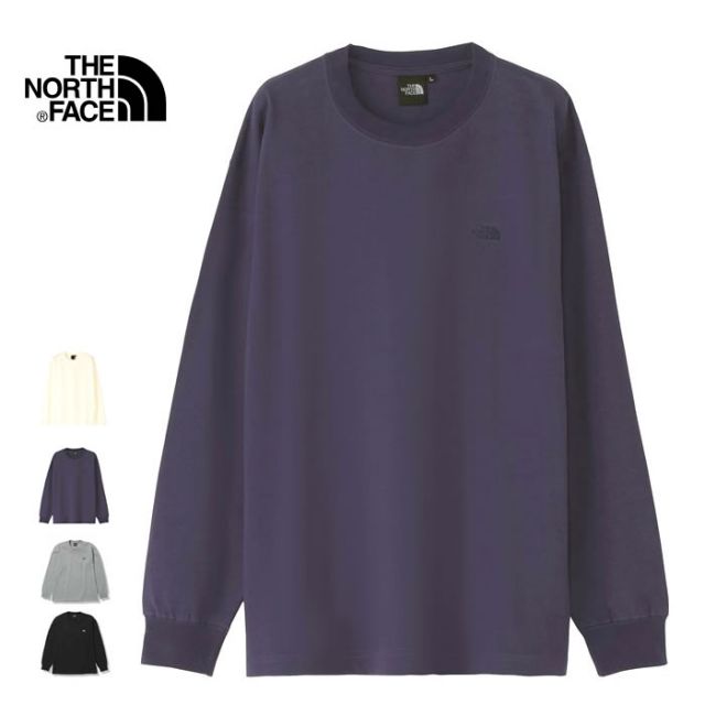 ザ・ノース・フェイス 長袖Tシャツ THE NORTH FACE [ NT32345 ] L/S Nuptse Cotton Tee ロングスリーブヌプシコットンティー メンズ [230812][メール便]
