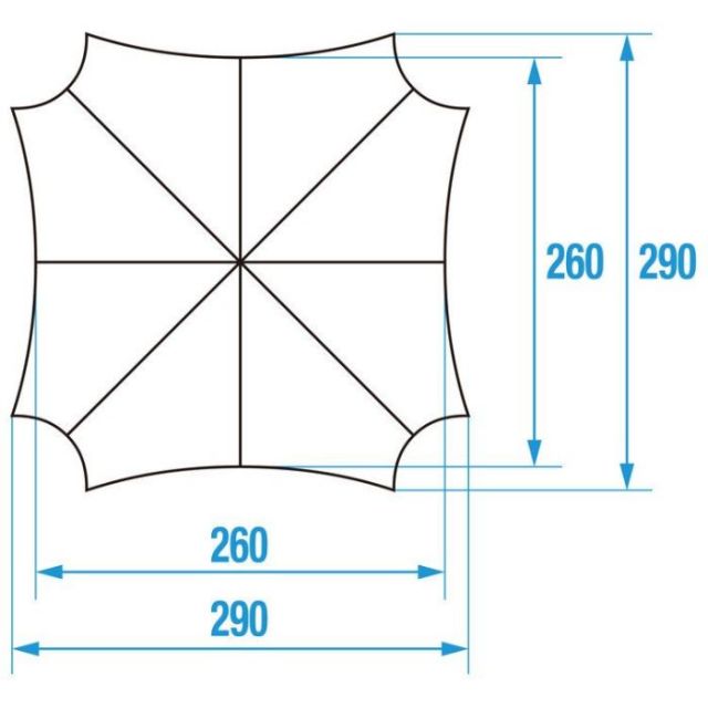 THE NORTH FACE NV22326 NEBULA TARP 2