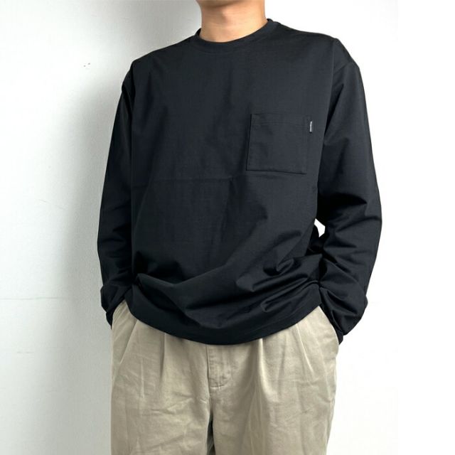 ザ・ノース・フェイス THE NORTH FACE Tシャツ 長袖 メンズ ロングスリーブエアリーリラックスティー NT62345 K THE NORTH FACE ノースフェイス (240209)