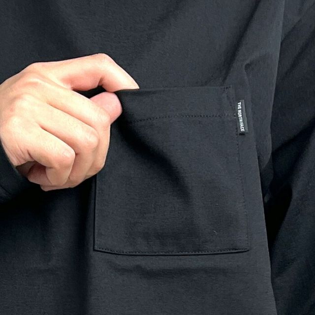 ザ・ノース・フェイス THE NORTH FACE Tシャツ 長袖 メンズ ロングスリーブエアリーリラックスティー NT62345 K THE NORTH FACE ノースフェイス (240209)