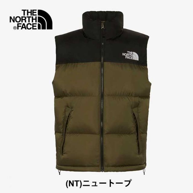 THE NORTH FACEND92338ヌプシベスト（メンズ) 2023年秋冬 Nuptse Vestカラー：K ブラック定番 ダウン ベスト 防寒  ノースフェイス (230927)
