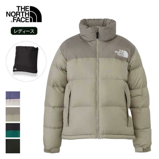 THE NORTH FACE NDW92335 SHORT NUPTSE JACKET ダウンジャケット レディース ザノースフェイス ショートヌプシ 撥水 保温 防寒 リサイクル素材 90年代デザイン 冬アウター タウンユース 人気モデル (231003)