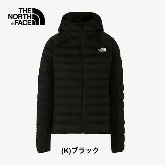 ザ・ レディス 陸上/ランニング 高機能保温 長袖Tシャツ Red Run Hoodie レッドランフーディ NYW82393 : ブラック THE NORTH FACE [231003]