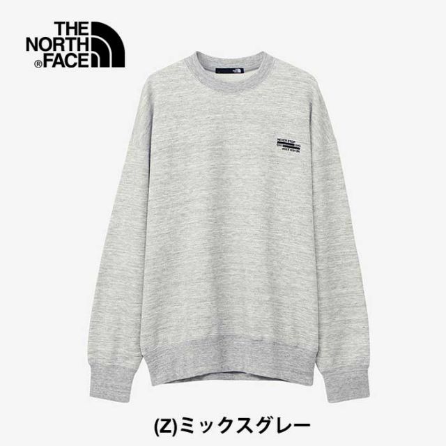 ザ・ノース・フェイス スウェット トレーナー UVカット THE NORTH FACE NT12444 NEVER STOP ING CREW ネバー ストップ アイエヌジー クルー レディース メンズ ユニセックス 裏毛  ノースフェイス (240125)